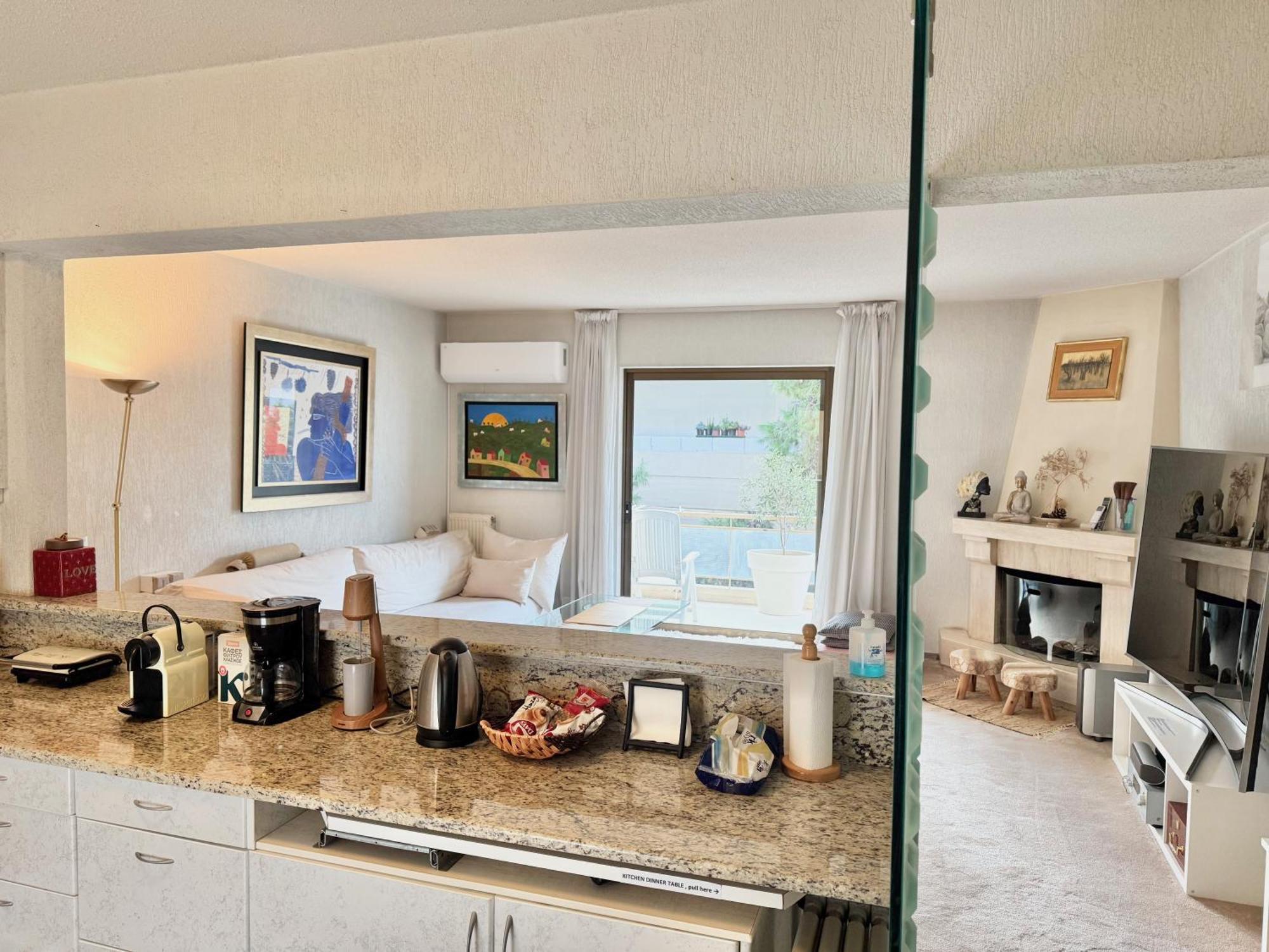 Villasonboard 2 Bed Condo Beach Seaview Greek Riviera Vouliagmeni Ateny Zewnętrze zdjęcie